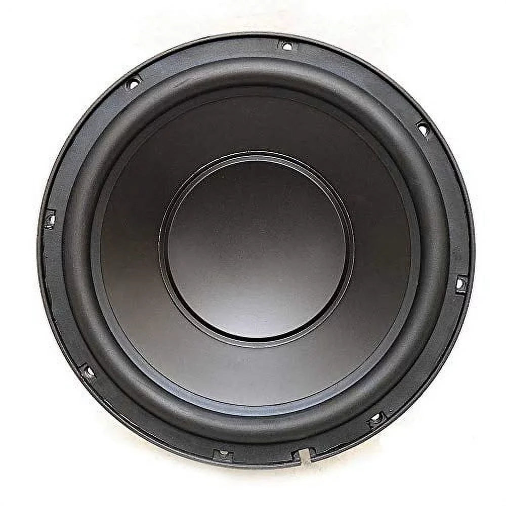 Jensen MSW10 Universal 10" Marine Grade Subwoofer, 500 Watts Max Handling Power, 250 Watts RMS Power, Impedance 4 Ohms, Frequency Response 20Hz - 1kHz, Sealed Housing Arrangement Matt Black PP Cone