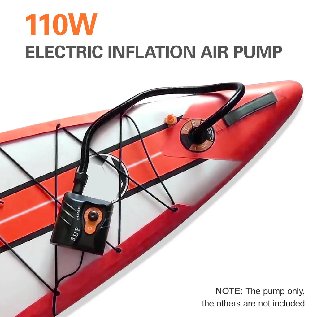Goolrc Inflation Pump 16 PSI Electric Air Pump with 6PCS Nozzles for Inflatables and Boats