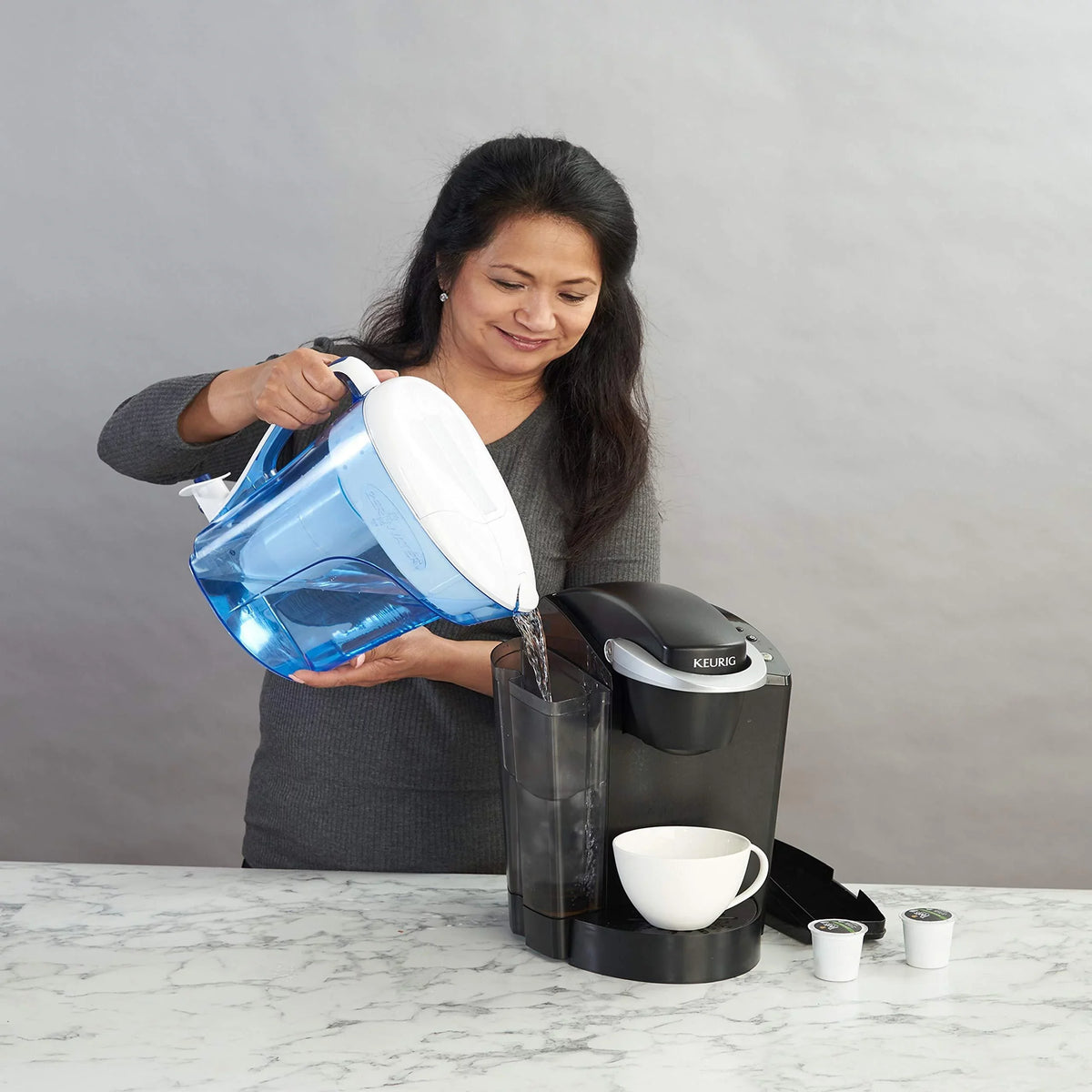 ZeroWater Pitcher ZD-010 (10-Cup) (10-Cup) Ion Exchange Water Dispenser