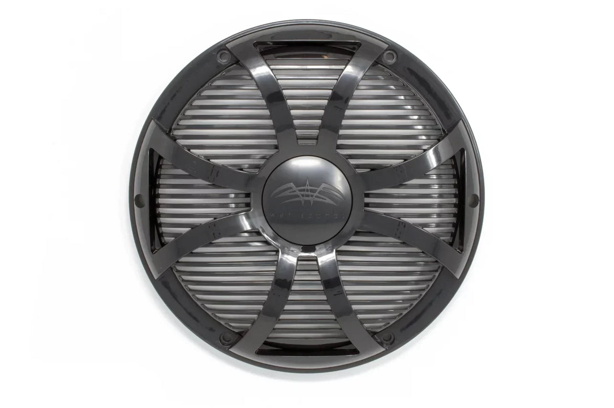 Restored Wet Sounds REVO 10 SW-B GRILL Black SW Closed Style Grill for the REVO 10 Inch Marine Subwoofer (Refurbished)