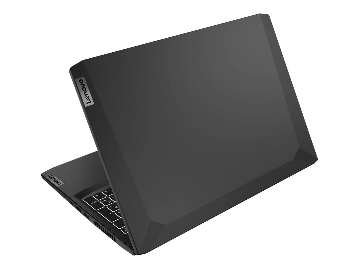 Lenovo IdeaPad Gaming 3 15ACH6 82K2 - 180-degree hinge Arrangement - AMD Ryzen 5 - 5600H / up to 4.2 GHz - Win 11 Home - GF GTX 1650 - 8 GB RAM - 512 GB SSD NVMe - 15.6" IPS 1920 x 1080 (Full HD) @ 120 Hz - 802.11a/b/g/n/ac/ax - shadow black - kbd: US