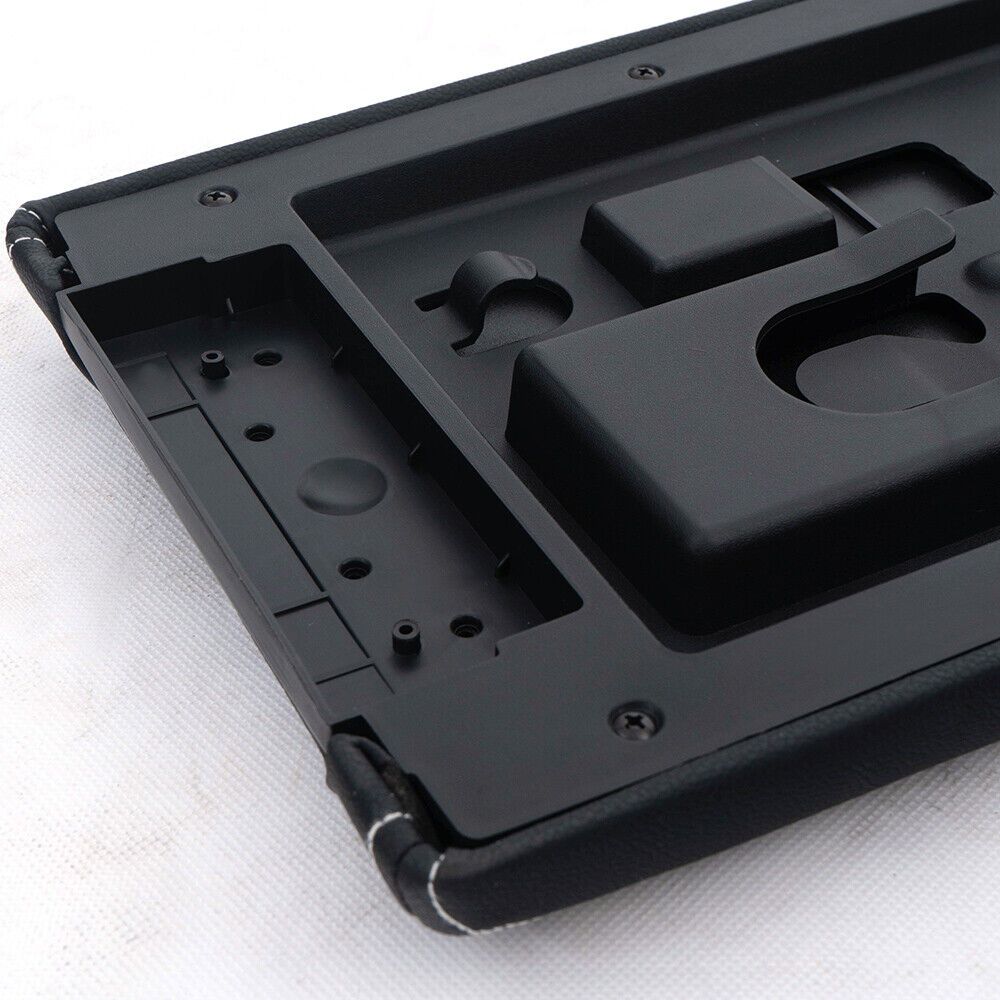 Teledu Center Console Arm Rest Lid Shield Fit For F150 2009-2014 Ford F-150 Black New