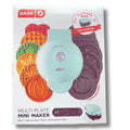 Dash Mini Waffle Maker a Waffle Iron with 7 Removable Plates and Storage