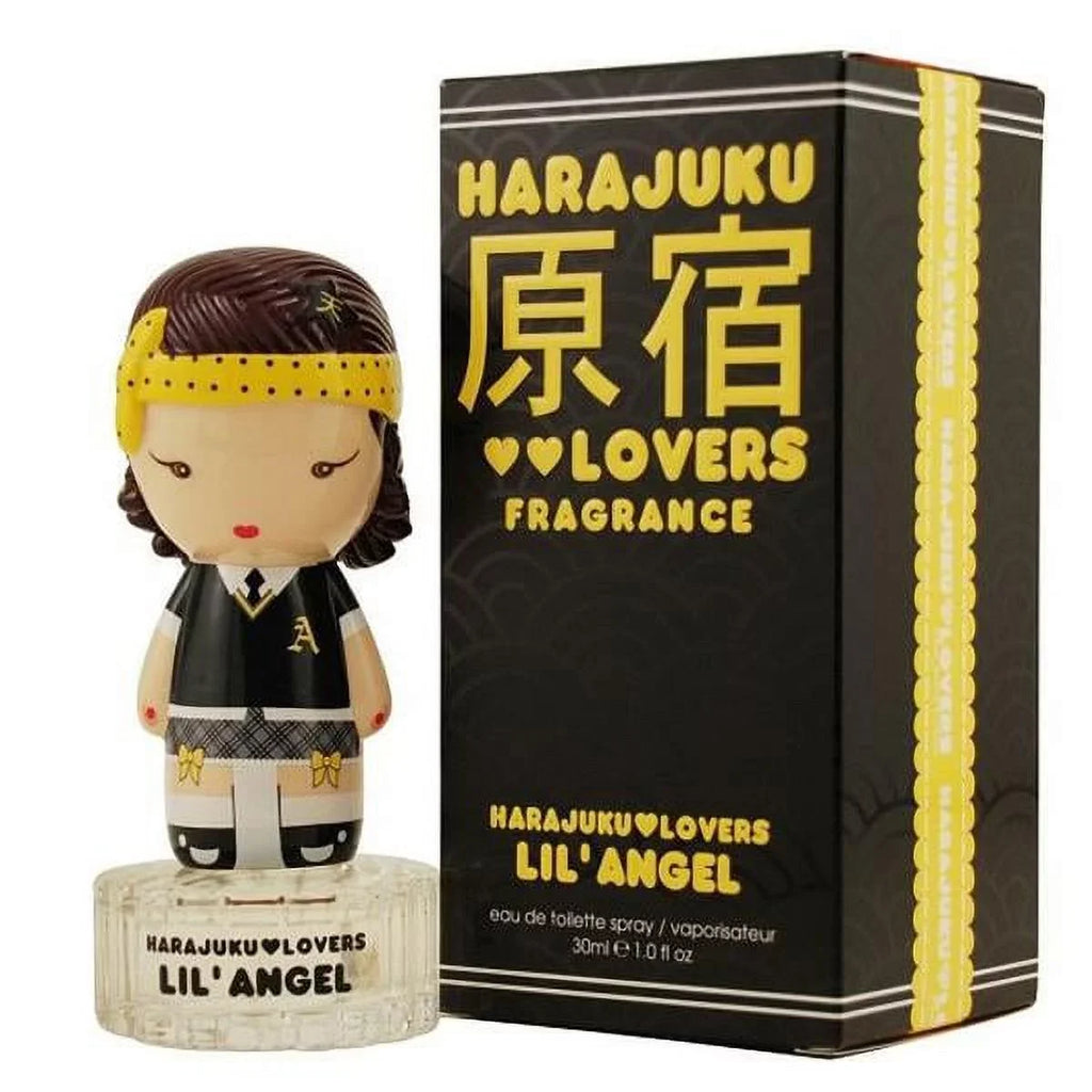 Gwen Stefani Harajuku Lovers Lil' Angel Eau De Toilette Spray for Women 1 oz