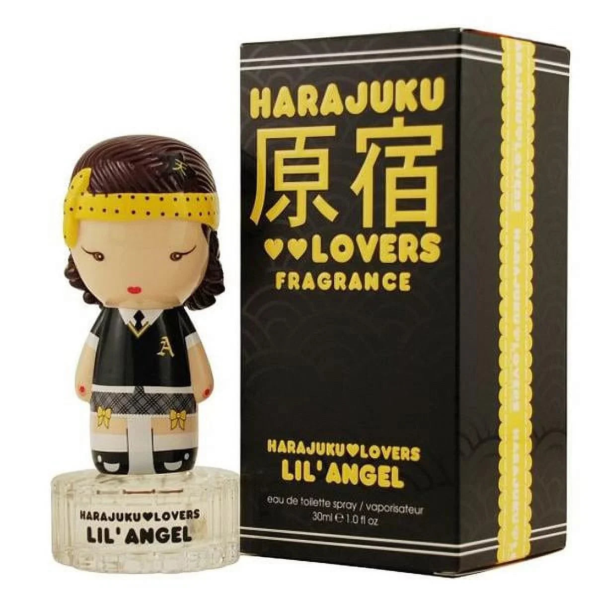 Gwen Stefani Harajuku Lovers Lil' Angel Eau De Toilette Spray for Women 1 oz