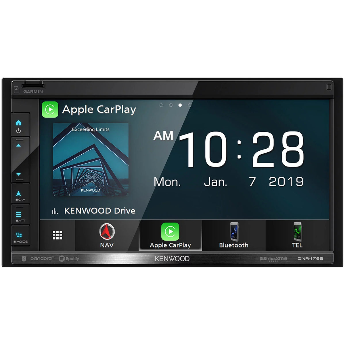 Plank DNR476S Digital Multimedia/Navigation Receiver with SXV300V1 SiriusXM Tuner