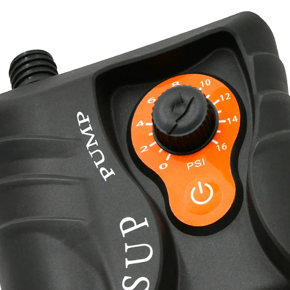 moobody Portable Electric Inflator 16PSI High Pressure Air Pump 110W for Paddle Board Inflatable Pool Boat