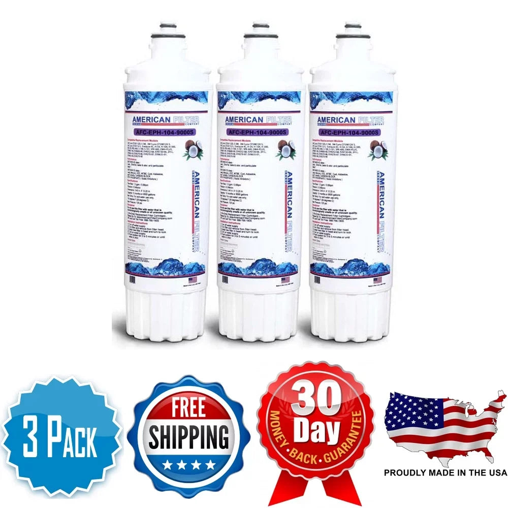 AFC Brand , Water Filters , Model # AFC-EPH-104-9000S , Compatible with Follett® MCC400W - 3 Filters - Made in U.S.A.