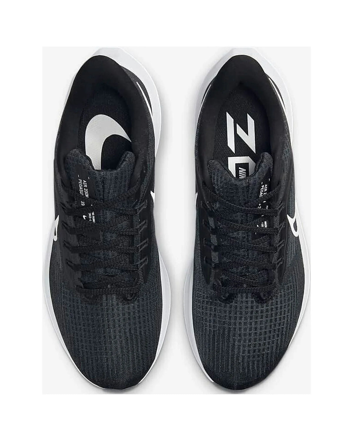 Nike Pegasus 39 DH4072-001 Women's Black White Road Running Shoes Size 11.5 YUM4