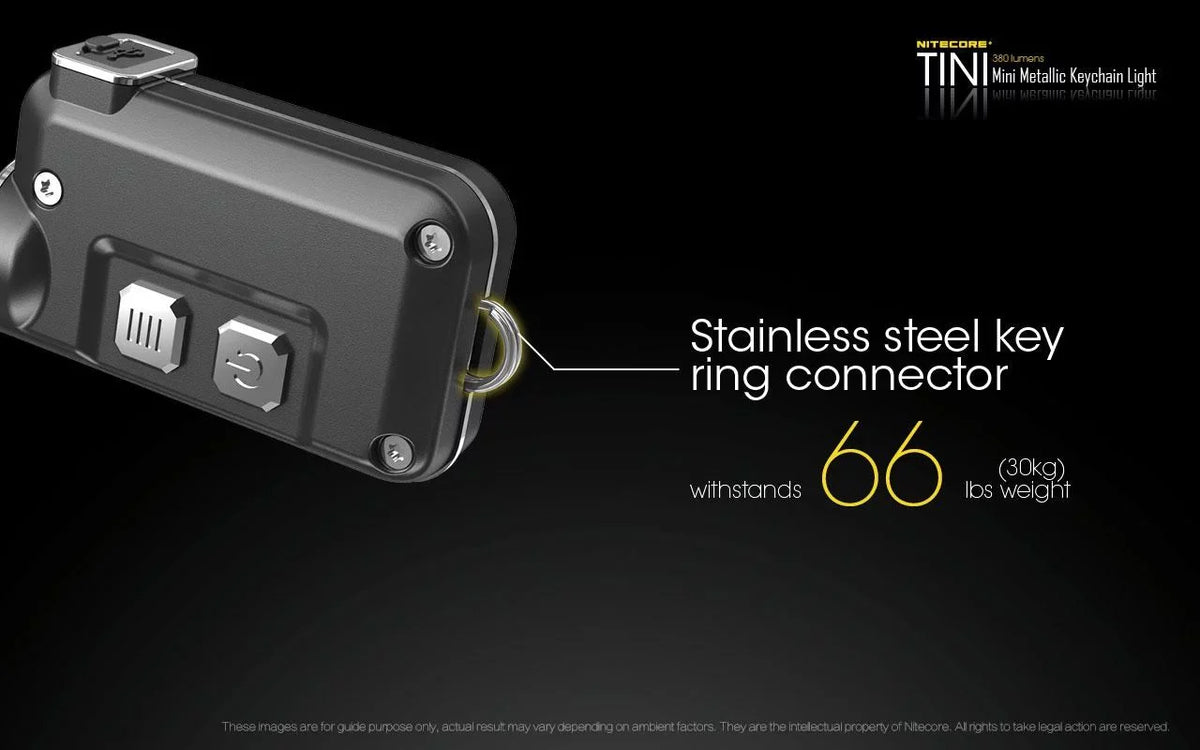 Value Bundle: Nitecore UT32 Dual Emitter Headlamp - (5700K, Cool White) - (3000K, Warm White) with 1X NL1834 Battery and 1x TINI Keychain Light (Random Color Choices)