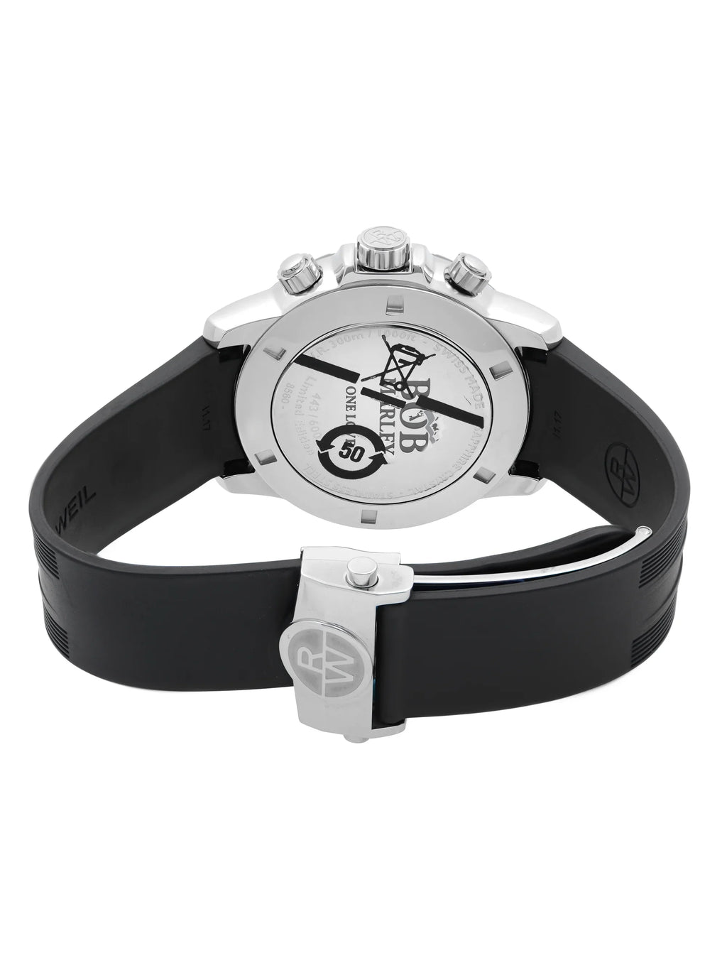 Raymond Weil Tango 300 Bob Marley Edition Steel Quartz Mens Watch 8560-SR1-BMY17