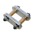 MORryde LRE12-001 Heavy-Duty Shackle Kit for LRE Suspension - Tandem, Standard Hanger