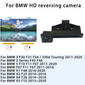 AHD 1080P Car Rear View Camera Parking Reverse CCD Night Vision Backup For BMW 3 Series F30 F31 F34 F10 F11 F07 X1 X3 X5