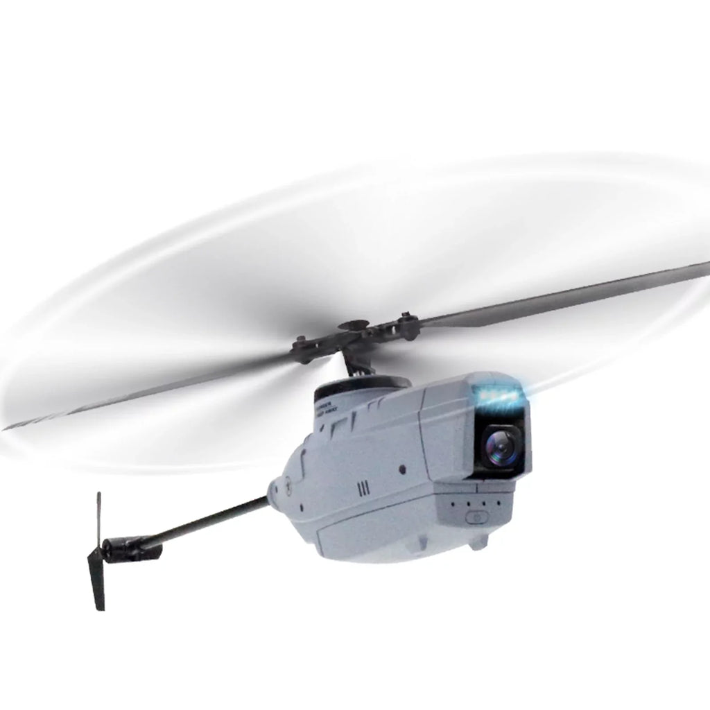 moobody Helicopter with Camera 720P Single Propeller Without Ailerons Optical Localization 6- Gyro Stabilization