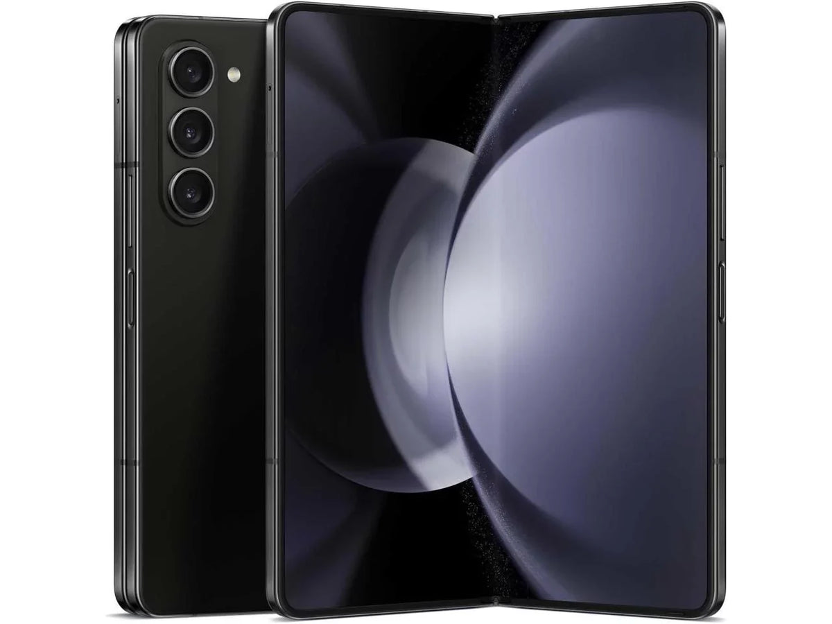 SAMSUNG Galaxy Z Fold 5 Cell Phone, Factory Unlocked Android Smartphone, 512GB, Big 7.6” Screen for Streaming, Gaming, Dual App View, One-Hand Control, Hands-Free Use, US Version, 2023, Phantom Black
