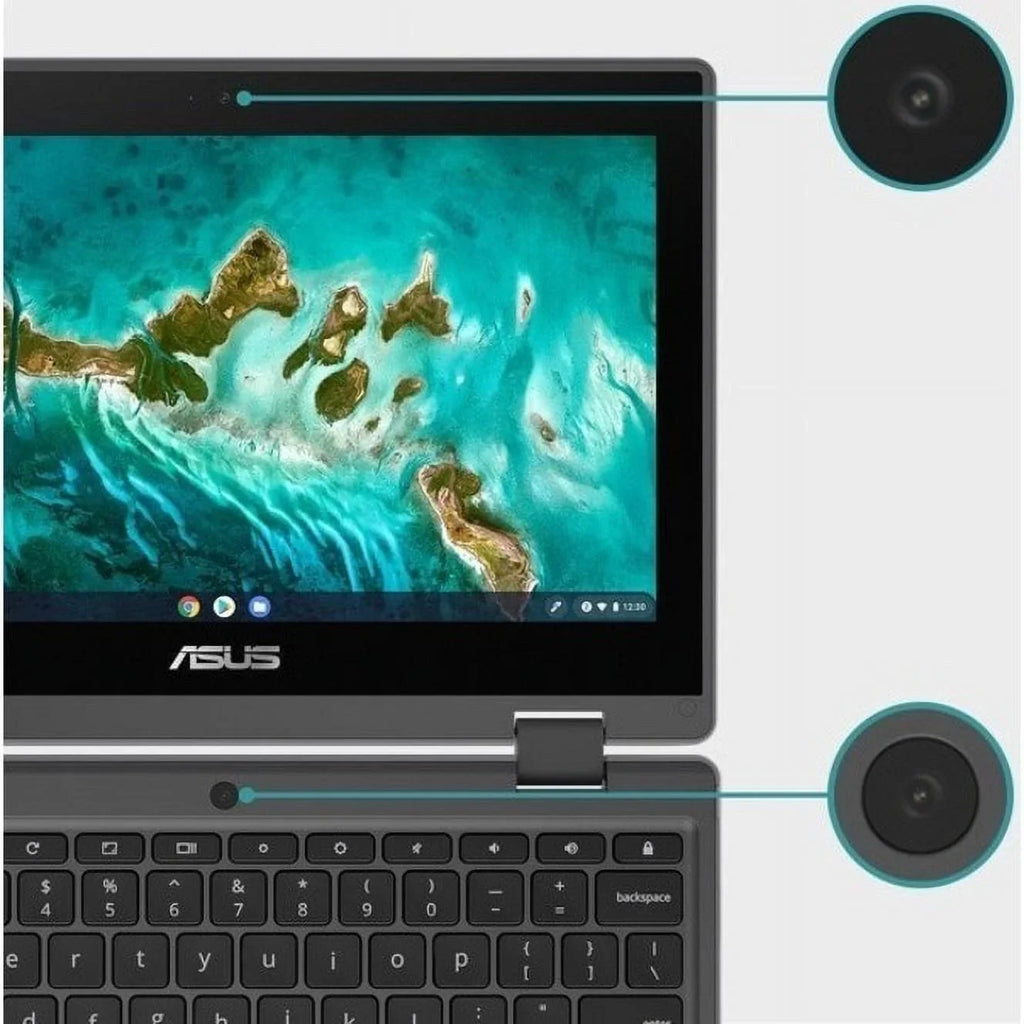 Asus Chromebook Flip 11.6" Touchscreen, Intel Celeron N5100, 64GB SSD, ChromeOS, CR1100FKA-YZ184T
