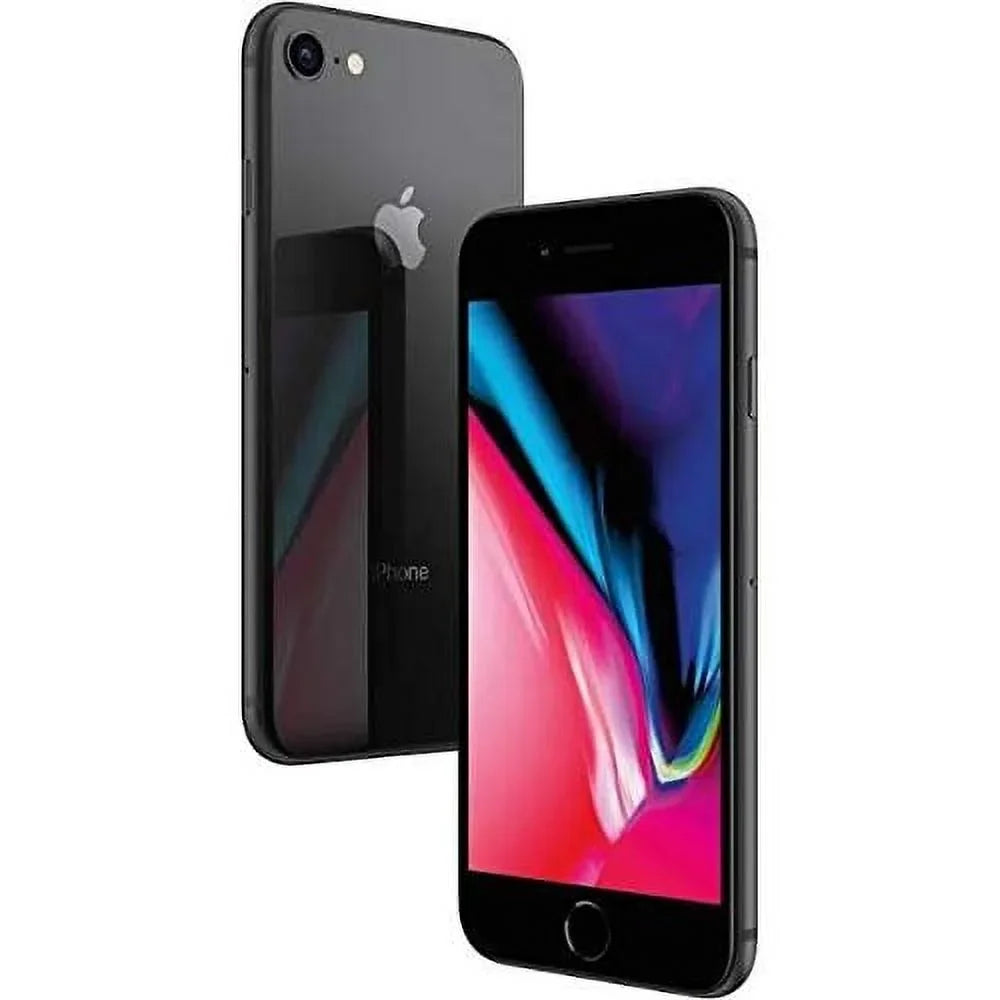 Restored Apple iPhone 8 Space Gray 4.7", 64 gb, GSM Unlocked Locked to AT&T TMobile Cricket (Refurbished)