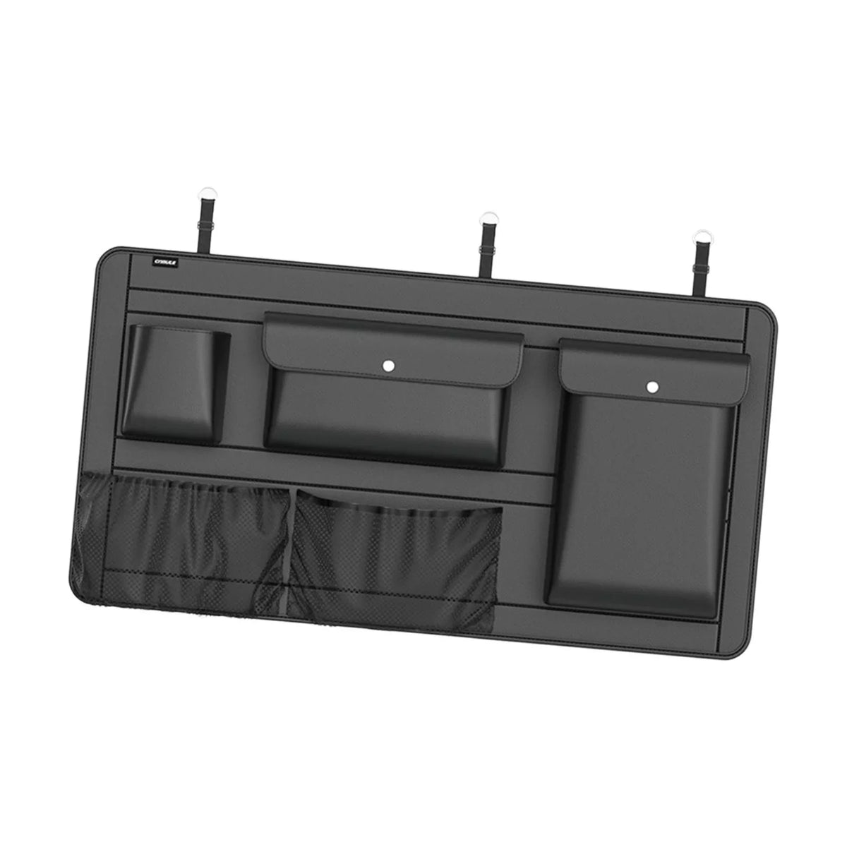 Car Back Seat Trunk Hanging Organizer 90cmx45cm Saving Space Easily Install Long-lasting with Multiple Pockets for SUV Truck