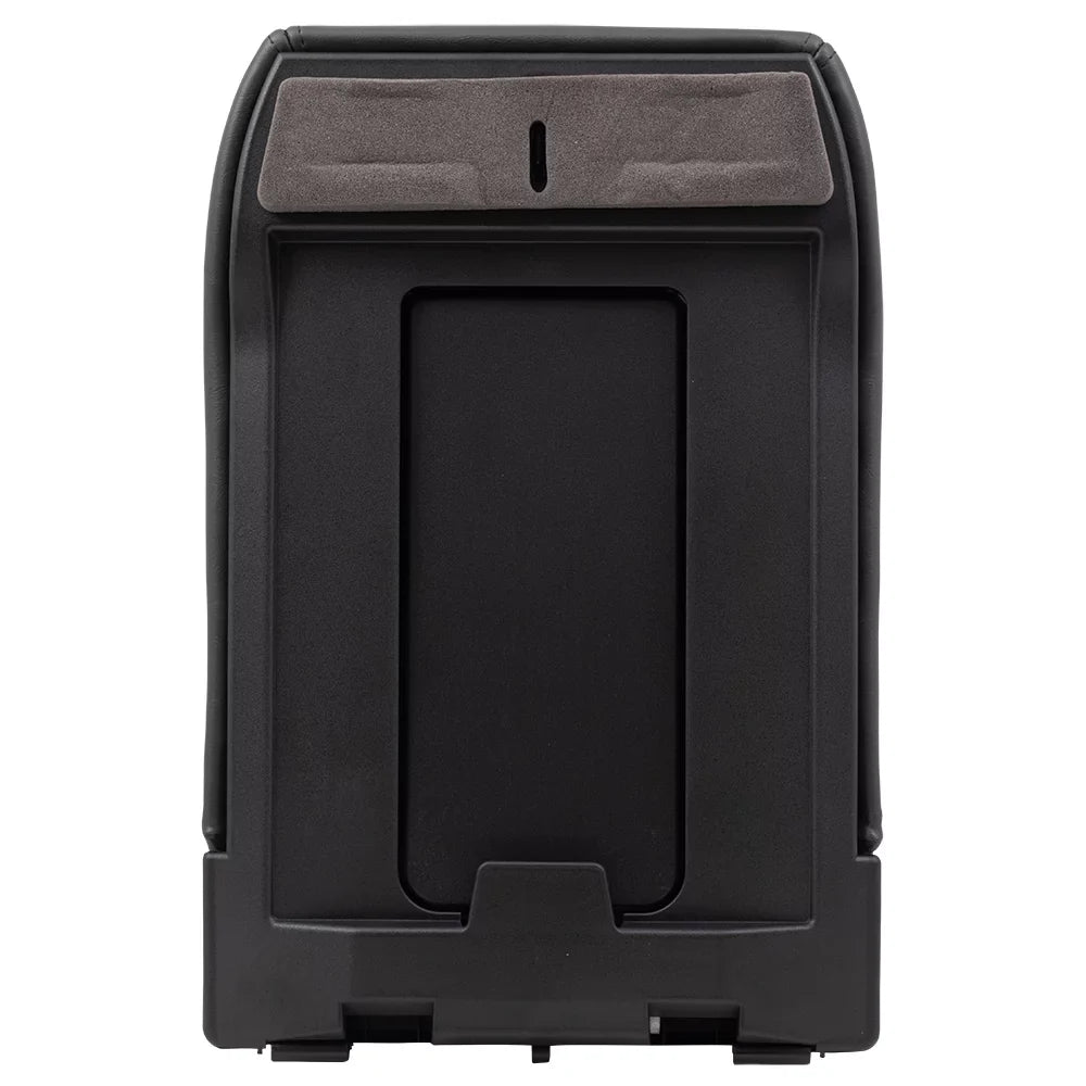 Brock Replacement Dark Gray Center Console Lid Repair Kit Compatible with 2001-2006 Silverado Sierra Pickup Truck Tahoe Yukon & XL 19127364