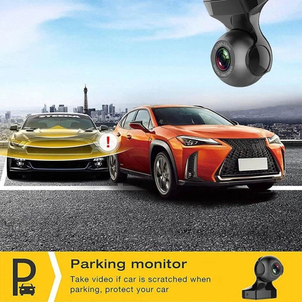 Dash Cam 170&deg; WiFi Cam Recorder - 1080P HD Car Camera