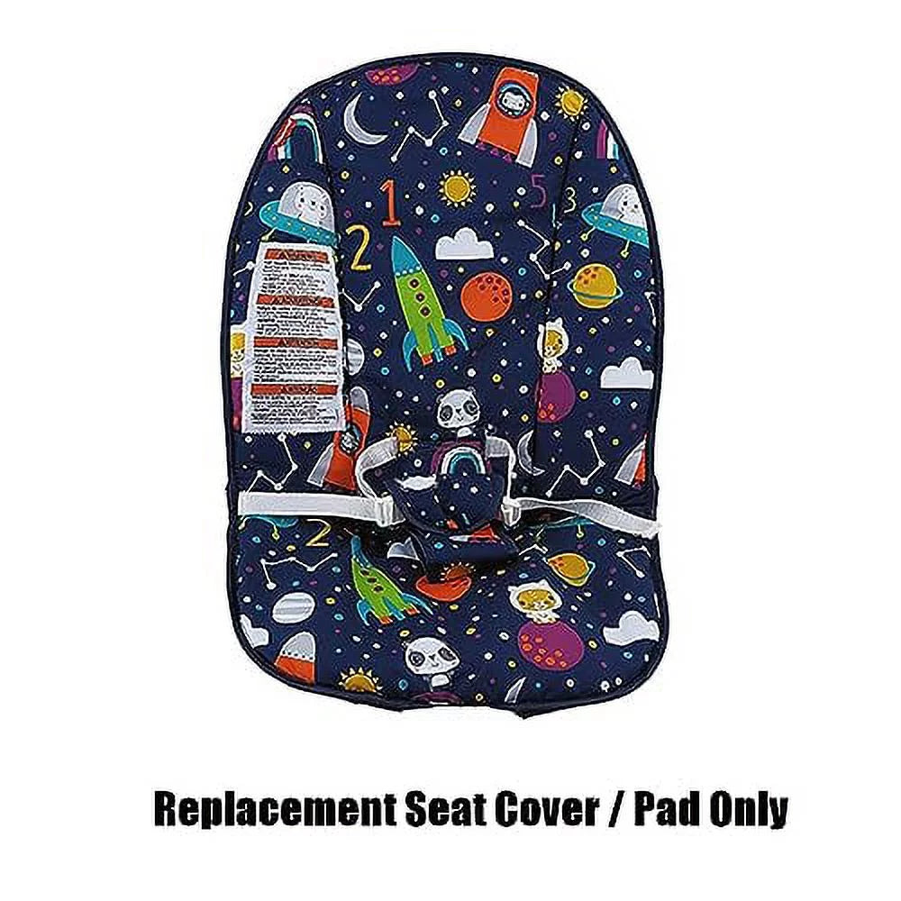 Replacement Part for Fisher-Price Baby Bouncer - GPN10 ~ Replacement Seat Enclosure ~ Fun Space Ship Print