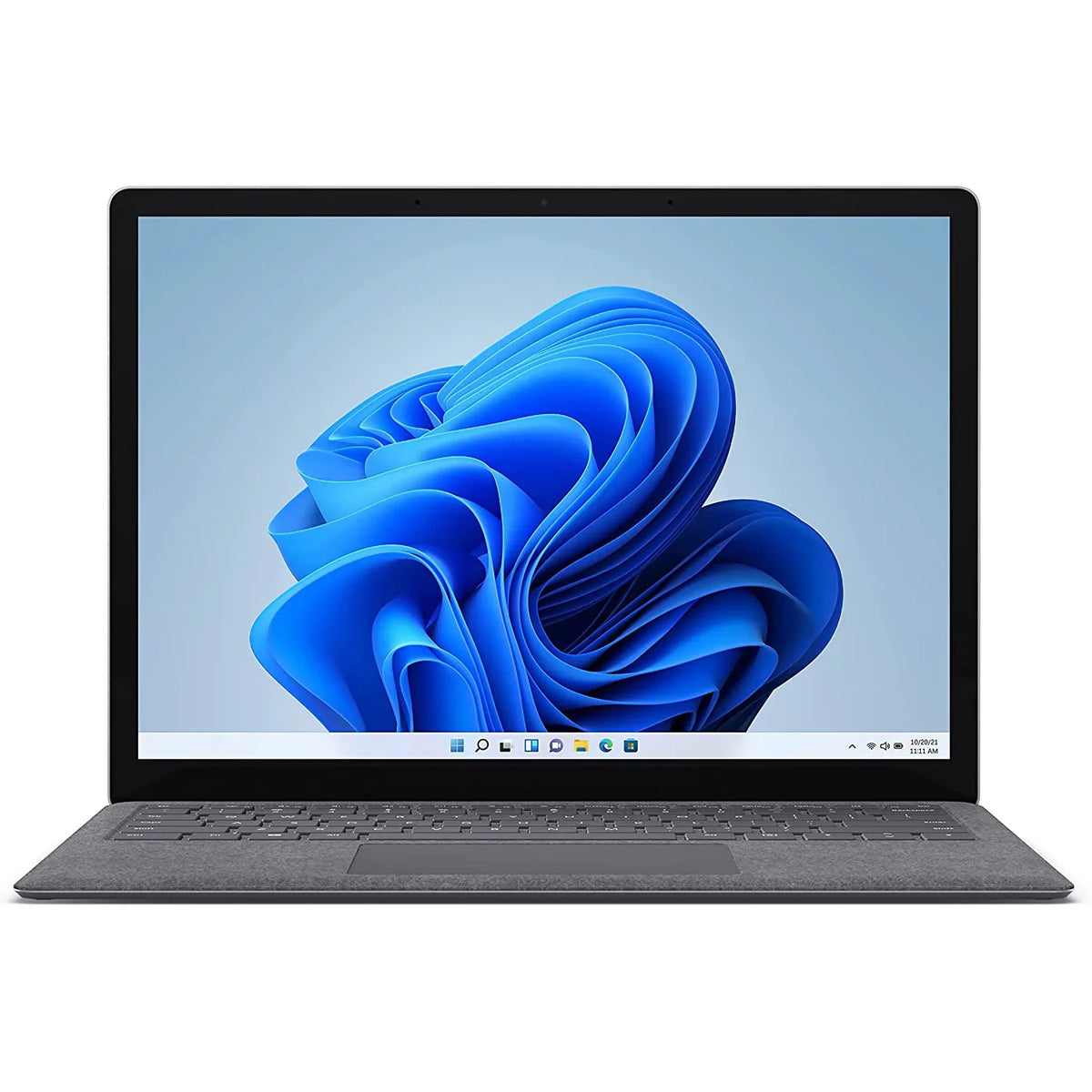 Microsoft 5PB-00027 Surface Laptop 4 13.5" AMD Ryzen 5 8GB/256GB Touch, Platinum Bundle with Elite Suite 18 Software + 1 Year Protection Warranty