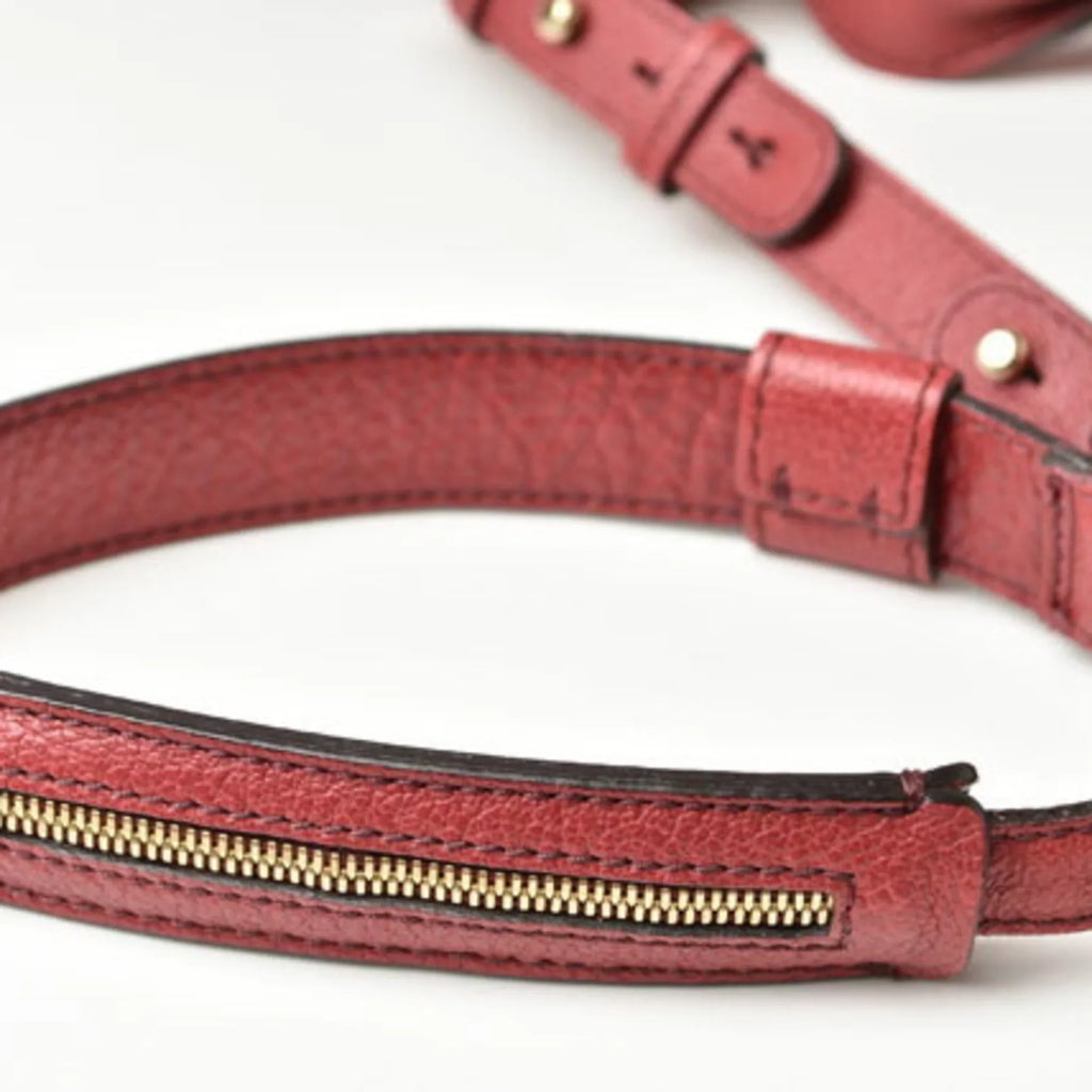 Pre-Owned Chloé Chloe handbag shoulder bag 2way ELISIE Elsie leather Bordeaux (Good)