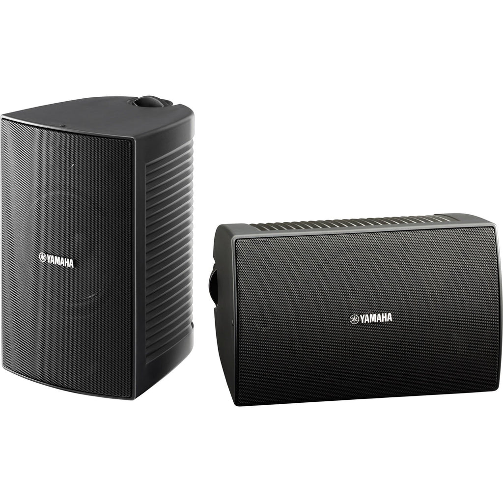 Yamaha NS-AW294BL High-Performance All-Weather Indoor/Outdoor 2-Way Speakers (Black) (Pair)
