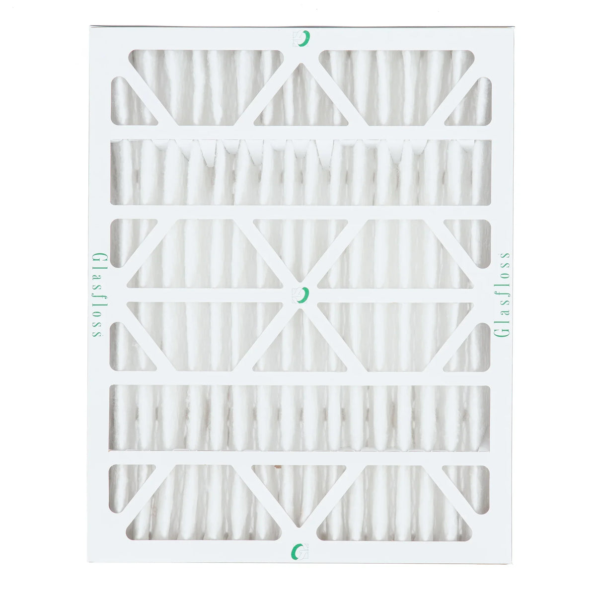 16x20x4 MERV 13 Pleated AC Furnace Air Filters by Glasfloss Industries. 4 Pack (Actual Depth: 3-3/4")