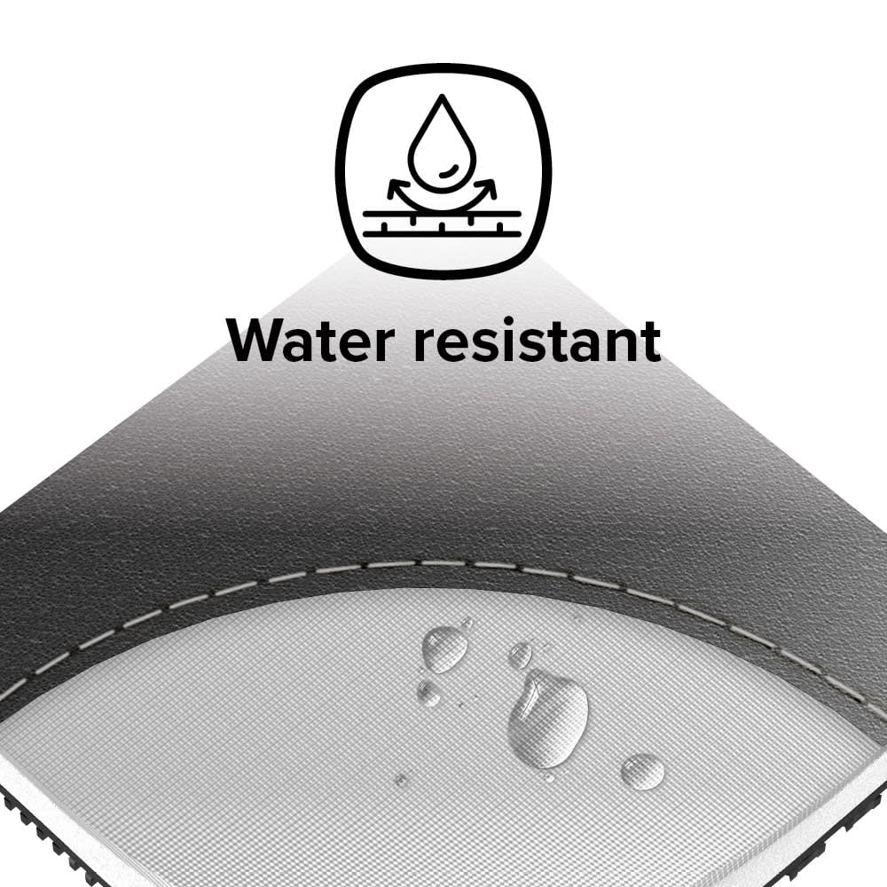 Diono Ultra Mat Car Seat Protector, Crash Tested, Water Resistant, Gray