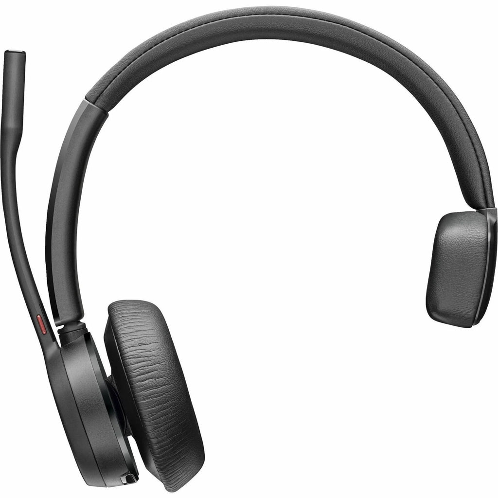 Poly Voyager 4310 Microsoft Teams Certified USB-C Headset with Charge Stand - Microsoft Teams Certification - Siri, Google Assistant - Mono - Wireless - Bluetooth - 298.6 ft - 20 Hz - 20 kHz - Over...