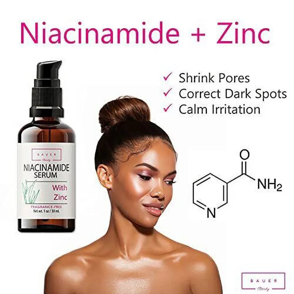 Bauer Beauty Niacinamide Serum 5% With Zinc 30 ml