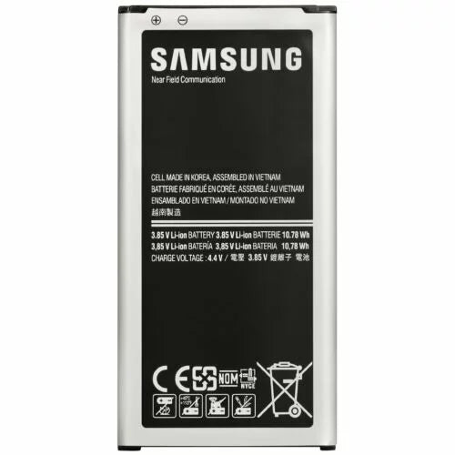 NEW Samsung Galaxy S5 Cell Phone Battery 2800mAh, 3.85V Li-ion, 10.78Wh