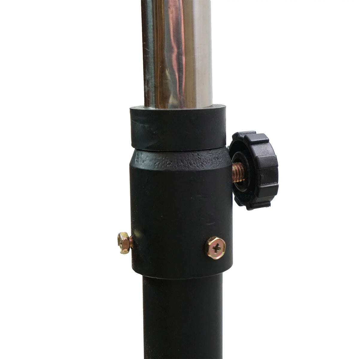 Northlight 30" Adjustable 3-Speed Oscillating Industrial Pedestal Fan - Black