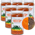 Wisesorb 12LBS Orange Premium Indicating Silica Gel Desiccant Beads, Indicating Silica Orange to Dark Green, Reusable Silica Gel for Storage, Drying Desiccant Dehumidifier