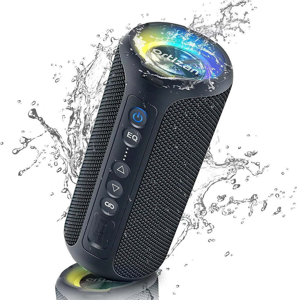 Bluetooth Speakers, Ortizan 40W Loud Stereo Portable Speaker, IPX7 Waterproof Speakers with Deep