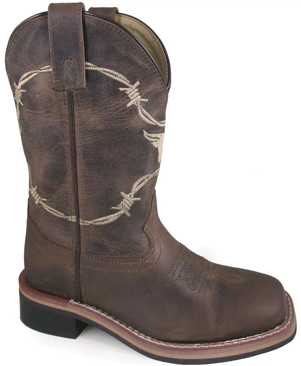 Smoky Mountain Toddler Logan Leather Western Boots