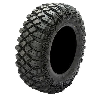 Fuel Maverick Black 16" Wheels 35" Crawler XG Tires Kawasaki Teryx Mule