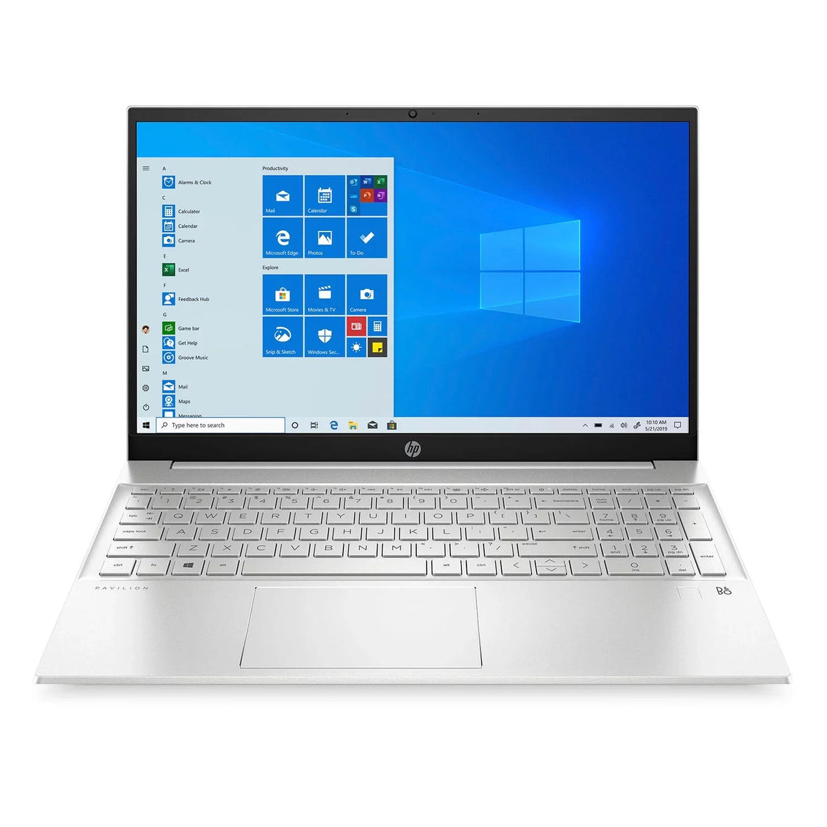 HP - Pavilion - 15.6" Full HD Laptop - 11th Generation Core i5-1135G7 - 8GB RAM - 256GB SSD -Keyboard with Numeric Keypad - 2 Year Warranty Care Pack - Windows 10