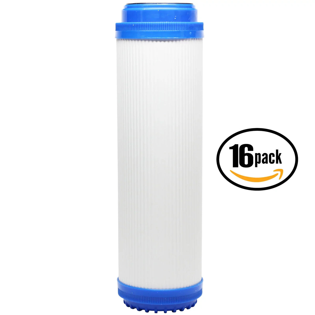 16-Pack Replacement DuPont WFPF13003B Granular Activated Carbon Filter - Universal 10-inch Cartridge for DuPont Whole House Water Filtration System - Denali Pure Brand