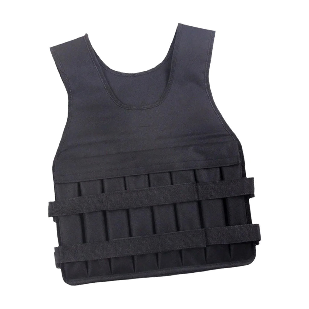 AMLESO Loading Vest Exercise Jacket for Boxing Running Gym Fitness 8 Pockets Exercise Slim Arrangement Strength Training Body Weight Vest