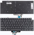 New US Black English Backlit Laptop Keyboard (Without palmrest) for Dell Latitude 7310 7310 2-in-1 5320 7320 7320 2-in-1 5320 2-in-1 P/N:18YPJ 018YPJ Light Backlight