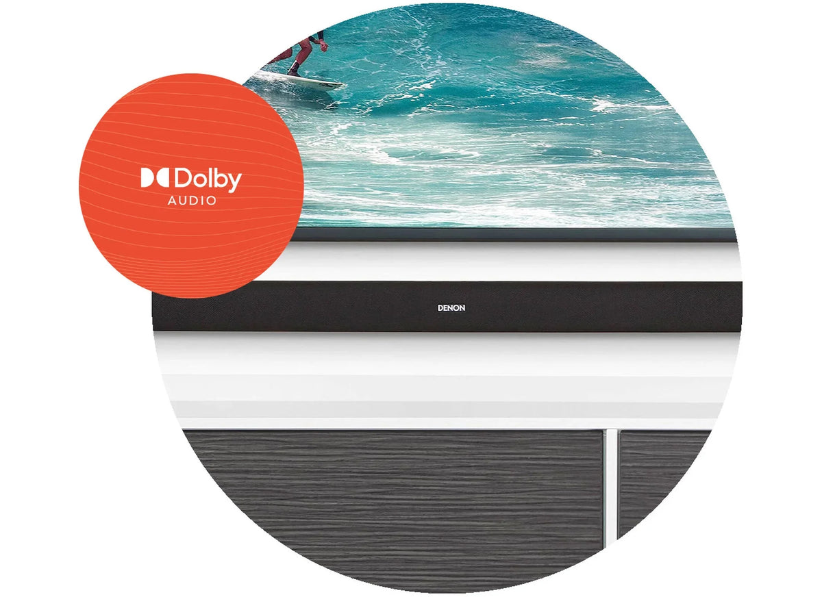 Denon DHT-S316 Bluetooth Sound Bar and Subwoofer with an Additional 1 Year Extended Amber Protection (2020)
