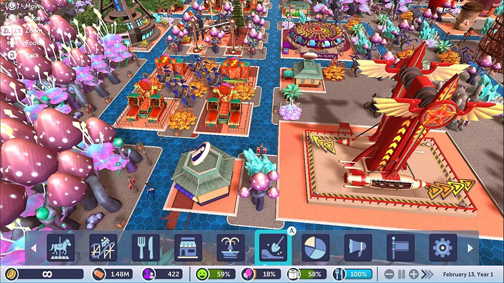 Rollercoaster Tycoon: Adventures -Standard Edition, Atari, Nintendo Switch
