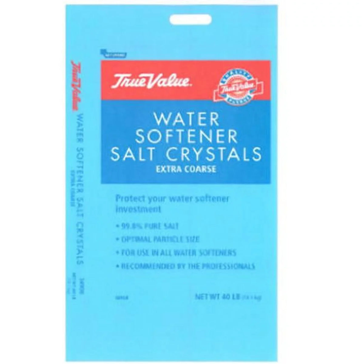 Compass Minerals 40 lbs True Value Water Conditioning Salt Crystals