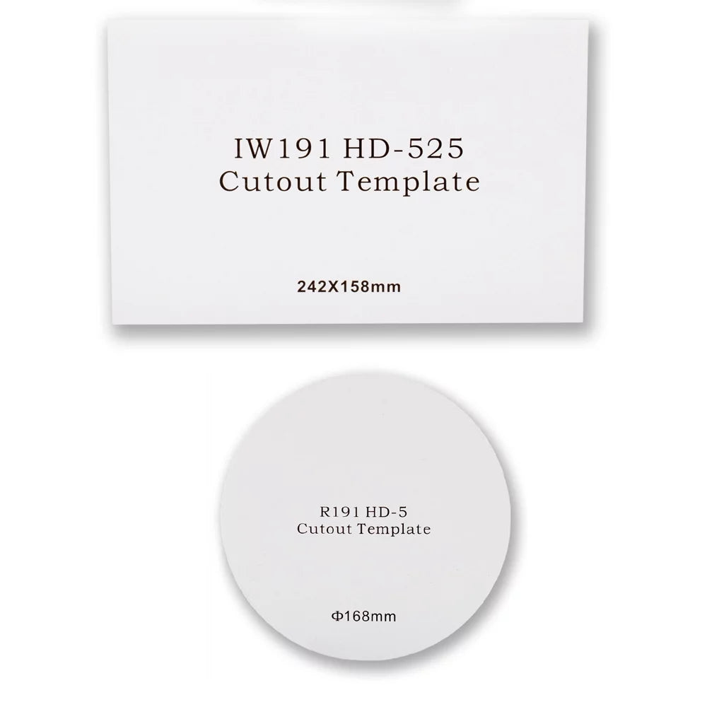 Acoustic Audio 7.1 Speaker System Flush Mount 7 Speaker Set and 6" Powered Sub