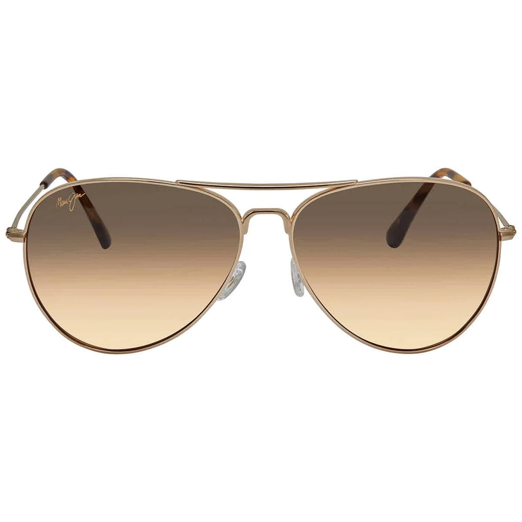 Maui Jim Mavericks HCL Bronze Pilot Unisex Sunglasses HS264-16 61