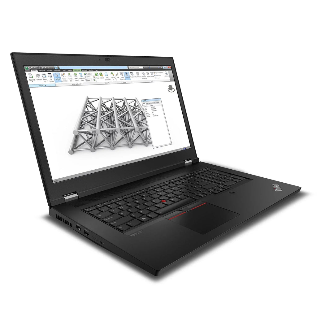 Lenovo ThinkPad P17 Laptop, 17.3" FHD IPS 300 nits, i7-10750H, Quadro, 32GB, 1TB