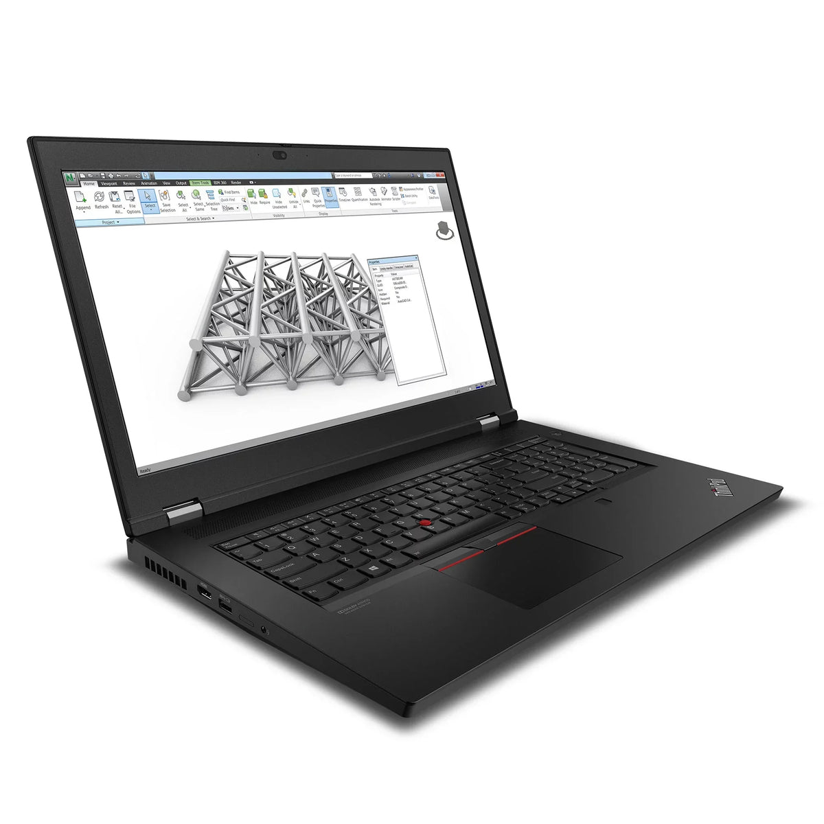 Lenovo ThinkPad P17 Laptop, 17.3" FHD IPS 300 nits, i7-10750H, Quadro, 32GB, 1TB