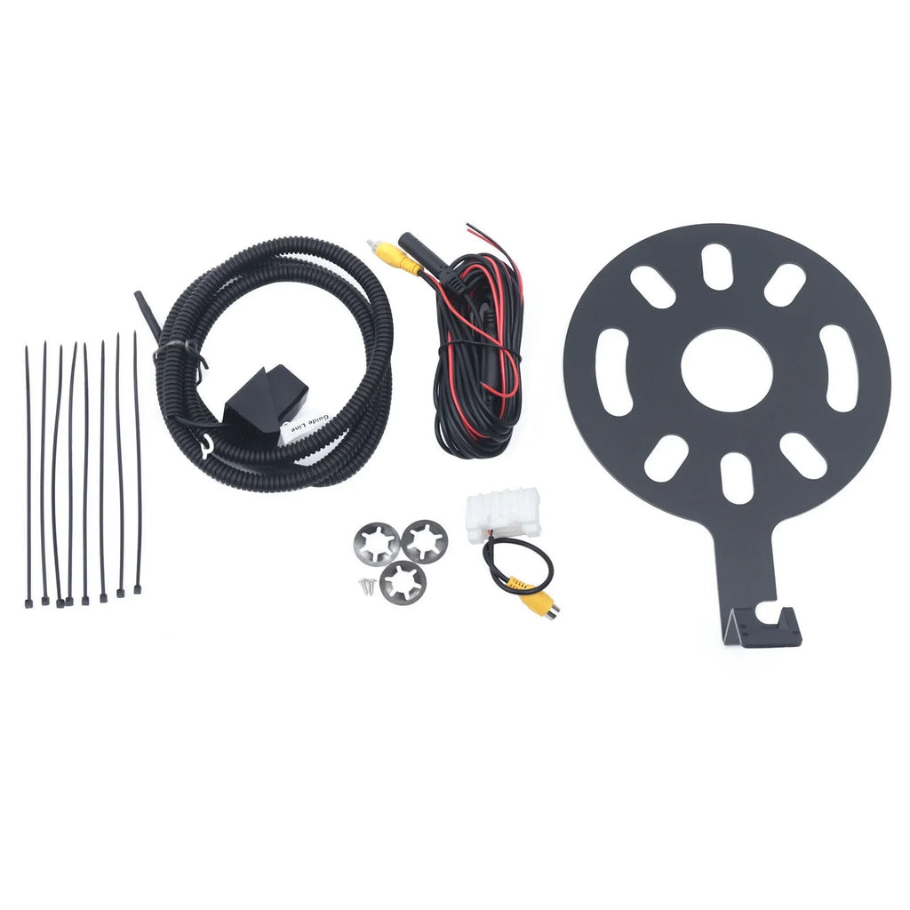 Backup Camera Mount for Jeep Wrangler JK 2007-17 Rear View Spare Tire Kits 170°
